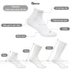 Combo 10 đôi vớ trắng GOMTAT nam nữ cổ cao, chất liệu cotton mềm mại, có lót xù êm chân - STA-5009-CB10