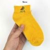 Set 5 Đôi Tất Nữ Cổ Ngắn GOMTAT Nhiều Màu Dễ Thương, Vớ Nữ Cổ Thấp Họa Tiết Trái Cây  -CB043