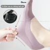 Combo 10 đôi tất lười nữ đi giày búp bê GOMTAT, chất liệu lụa cotton mềm mát, thấm hút thoáng khí - TATLUA-UYE-7002-CB10