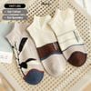 Set 3 đôi tất nam cổ thấp GOMTAT, chất liệu cotton cao cấp, hút ẩm, khử mùi thoáng khí  -CHEMMY-PO-3032-CB3