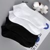 Combo 5 đôi vớ cổ thấp nam nữ trơn GOMTAT, chất liệu cotton nhẹ mềm hút ẩm thử mùi thoáng khí  - GOM-KLB-TRONNGAN-CB5