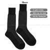 Hộp 4 đôi tất nam công sở GOMTAT mẫu sọc xương cá, chất liệu cotton cao cấp thoáng khí êm chân  -GOM-MIX14-CB4