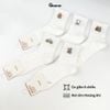 Set 5 đôi tất nữ cổ trung GOMTAT hoạ tiết hình thú đáng yêu, chất liệu cotton êm mềm mịn mát  -LISU25-LUNG-HTNAU