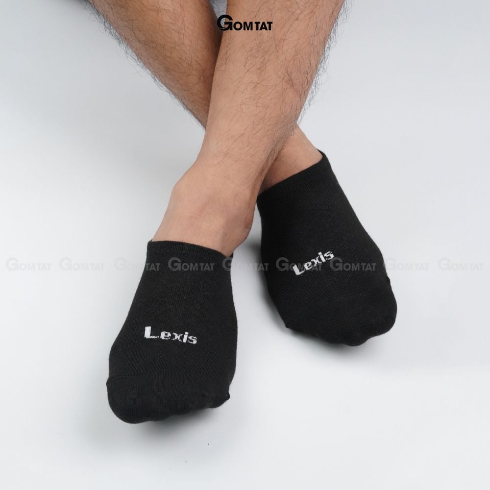 Combo 5 đôi tất nam đi giày lười GOMTAT, chất liệu cotton dày dặn thoáng khí, cực êm chân - LUXIS-S08-CB5
