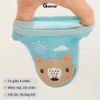 Combo 6 đôi trẻ em tập đi chống trượt GOMTAT vớ tập đi đế silicon chất liệu cotton - YIQ-C021-CB6