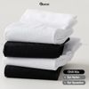 Combo 5 đôi tất lolita nữ GOMTAT cổ cao, dưới gối và qua gối trơn trắng đen, chất liệu thun lạnh mềm mịn - HOT-1805-CB5