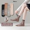 Combo 10 đôi tất da chân cao cổ siêu mỏng GOMTAT, vớ da che khuyết điểm chân nữ có đệm cao su chống trượt - D16-A057