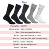 Hộp 5 đôi tất giày tây nam cổ cao GOMTAT hoạ tiết sọc chéo, chất liệu cotton cao cấp thoáng mát  - GOM-TAYCHEO-CB5