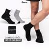 Combo 10 đôi tất cổ cao trơn màu nam nữ GOMTAT, vớ nam nữ cao cổ hút ẩm thoáng khí, khử mùi chân - GOMSOCKS-CAO-CB10