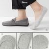 Tất Lười Nam Có Đệm Cao Su Chống Trượt Gót Chân, Tất Nam Mang Giày Lười Vải Cotton Mềm Mại Thoáng Mát Menswear - TAT-LUOI-02-1DOI
