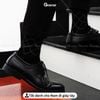 Tất Nam Công Sở Cổ Cao Họa Tiết Sọc Chéo, Tất Vớ Giày Tây Nam Cao Cấp Menswear  Chất Cotton Hút Ẩm Thoáng Khí - GOM-TAYCHEO-1DOI
