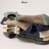 Set 7 đôi tất ngắn cổ nam có đệm chống tuột gót GOMTAT, vớ nam cổ ngắn chất liệu cotton êm mềm mịn mát - NAMCN-CC-01