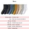 Set 10 đôi tất vớ cổ cao nam nữ trơn màu GOMTAT mềm mại,  hút ẩm thoáng khí -TCC-KOL-1303-CB10