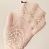 Combo 5 đôi tất nữ cổ ngắn GOMTAT họa tiết ren, vớ ren nữ đế cotton mềm mịn, thoáng khí khử mùi tốt - D16-A070-CB5