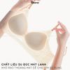 Áo ngực đúc su không gọng có đệm mút dày 4cm GOMTAT, nâng ngực tạo khe hở lưng chữ U gợi cảm - SA-9736