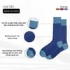 1 đôi tất giày tây chất liệu cotton tự nhiên cao cấp, vớ công sở hút ẩm thoáng khí, khử mùi êm chân - LYS-2203