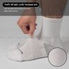 Combo 5 đôi vớ nam nữ cổ lửng GOMTAT, chất liệu cotton dày dặn, có đệm lót xù êm chân - STA-5009-TRUNG-CB5