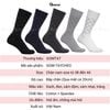 Tất Nam Công Sở Cổ Cao Họa Tiết Sọc Chéo, Tất Vớ Giày Tây Nam Cao Cấp Menswear  Chất Cotton Hút Ẩm Thoáng Khí - GOM-TAYCHEO-1DOI