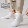 Combo 5 đôi tất cổ ngắn nam GOMTAT gân chìm, chất liệu cotton hút ẩm thoáng khí khử mùi -FIVE-TAY10-NGAN-CB5