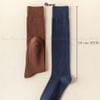 Hộp 5 đôi tất dài nam đi giày tây GOMTAT cao gần gối, chất liệu cotton cao cấp hút ẩm khử mùi - HOT-1804-CB5
