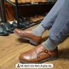 Hộp 5 đôi tất vớ nam công sở cổ cao GOMTAT chất liệu cotton cao cấp, hút ẩm, thoáng khí chống mùi hôi - TATGIAYTAY01-CB5