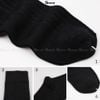 Tất vớ giày tây nam cổ cao GOMTAT mẫu gân chìm, chất liệu mềm mại, thoáng mát, êm chân Menswear - GOM-TAYGANCHIM-1DOI