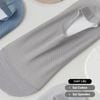 Tất tàng hình nam GOMTAT chất liệu cotton cao cấp, vớ lười nam mềm mịn, thoáng mát, êm chân, vớ tàng hình nam, tất lười nam Menswear, Xanh - HAILUOI-PO-3019-1DOI