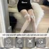 Tất đùi nữ GOMTAT lolita viền ren tiểu thư, tất dài qua gối che khuyết điểm mỏng nhẹ - CKD-2515-1DOI