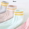 Set 5 đôi vớ cổ thấp nữ GOMTAT họa tiết vân nổi, chất liệu cotton hút ẩm thoáng khí khử mùi hôi -CB091