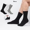 Combo 4 đôi tất cổ cao nam GOMTAT dài 25cm, vớ nam cổ cao chất liệu cotton cao cấp êm chân, mềm mại, thoáng mát, tất đi giày tây, vớ nam công sở Menswear - FIVE-TAY10