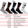 Tất đi giày tây cổ cao GOMTAT mẫu quả trám, vớ nam công sở chất liệu cotton cao cấp hút ẩm thoáng khí, tất nam công sở, vớ nam cổ cao Menswear - GOM-QUATRAM-1DOI