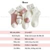 Combo 5 đôi tất vớ nữ cổ ngắn GOMTAT chất liệu cotton cao cấp, khử mùi êm chân, màu sắc siêu xinh - D16-A097