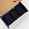 Hộp 3 đôi tất cổ cao GOMTAT công sở, chất liệu cotton cao cấp, phong cách lịch lãm  - IHE-2202-CB3