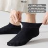 Set 10 đôi tất vớ nam nữ cổ ngắn nhiều màu GOMTAT, chất liệu cotton mềm mại thoáng mát - CB023-10DOI