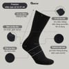 Combo 10 đôi tất cổ cao, cổ trung nam nữ GOMTAT, chất liệu cotton đệm xù êm chân - TATXU-TRON-CB10