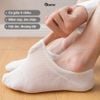 Combo 10 đôi tất nữ đi giày lười GOMTAT, có đệm silicon chống tuột gót, chất liệu cotton cao cấp - HAI-FIVE-2006-CB10