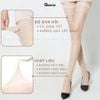 Set 10 đôi tất vớ dài qua gối nữ GOMTAT che khuyết điểm siêu dai, chất liệu sợi poly mềm mịn co giãn - D16-A104-CB10