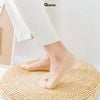 Tất nữ búp bê, vớ nữ mang giày lười, tất lười nữ, vớ lười nữ đi giày cao gót Xám, giày búp bê giấu vớ, có đệm cao su chống trượt, Voi, Đen - TNBB
