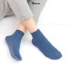 Combo 10 đôi tất cổ ngắn nam GOMTAT trơn, chất liệu cotton cao cấp hút ẩm thoáng khí khử mùi -NGANTRON-FIVE-2003-CB10