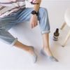 Set 5 đôi tất lười trơn nam nữ GOMTAT, vớ lười nam nữ có đệm cao su chống tuột gót - TAT-LUOI-02-CB5