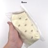Set 5 đôi vớ nữ cổ ngắn GOMTAT họa tiết màu nâu dễ thương, chất liệu mềm mỏng thoáng mát, êm chân  -CB086