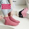 Combo 5 đôi tất nữ cổ ngắn GOMTAT chữ C, chất liệu cotton hút ẩm thoáng khí khử mùi -NGANCHUC-UYE-7004-CB5