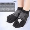 Tất chạy bộ nam nữ GOMTAT thiết kế xỏ ngón giúp vận động linh hoạt, thoáng khí, thấm hút mồ hôi  -XONGON-MAX-1203