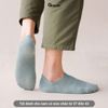 Tất lười nam GOMTAT chất liệu cotton cao cấp, Vớ đi giày lười thiết kế lưới thoáng khí, có đệm cao su chống tụt gót Menswear - HAI-MIA-1401-1DOI