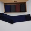 Tất đi giày tây nam cổ cao GOMTAT mẫu sọc xương cá, vớ nam công sở chất liệu cotton cao cấp, thoáng mát êm chân, tất nam công sở, vớ cao cổ nam Menswear - GOM-MIX14-1DOI