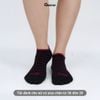 Tất nữ cổ thấp GOMTAT họa tiết kẻ sọc, chất liệu cotton hút ẩm thoáng khí khử mùi hôi  -NUNGAN-VSTAR-501-1DOI