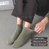 Combo 10 đôi tất cổ ngắn nam GOMTAT trơn, chất cotton hút ẩm thoáng khí - NGANTRON-FIVE-2003-CB10