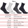 Hộp 4 đôi tất cổ lửng sợi tre nam GOMTAT cao cấp, vớ nam co giãn êm chân - GOMTAT-TRECAO-CB4