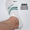 Combo 5 đôi vớ cổ ngắn nam nữ GOMTAT mẫu 2 sọc, chất liệu cotton hút ẩm thoáng khí khử mùi êm chân  -GOM503-2SOC-CB5
