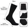 Hộp 10 đôi tất nam đi giày tây GOMTAT màu xanh và đen, vớ công sở nam cổ cao chất liệu cotton cao cấp - GOM-MIX17-CB10